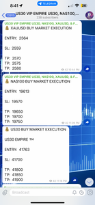 US30 EMPIRE VIP Forex Signals - US30/NAS100/GOLD/FX Lifetime Access