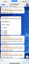 Load image into Gallery viewer, US30 EMPIRE VIP LIVE TRADE ALERTS LIFETIME ACCESS - US30 SIGNALS
