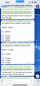 US30 EMPIRE VIP Forex Signals - US30/NAS100/GOLD/FX Lifetime Access